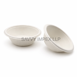 180ml Round Sugar Bagasse Bowl