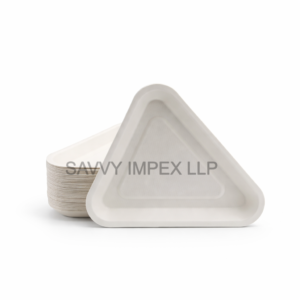 Triangle Snack  Sugar Bagasse Tray