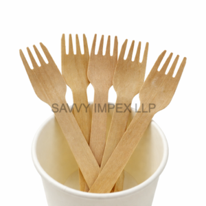 140MM Disposable Wooden Fork