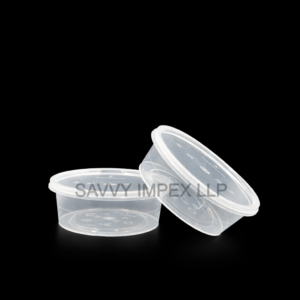 250ml Round Transparent Plastic container